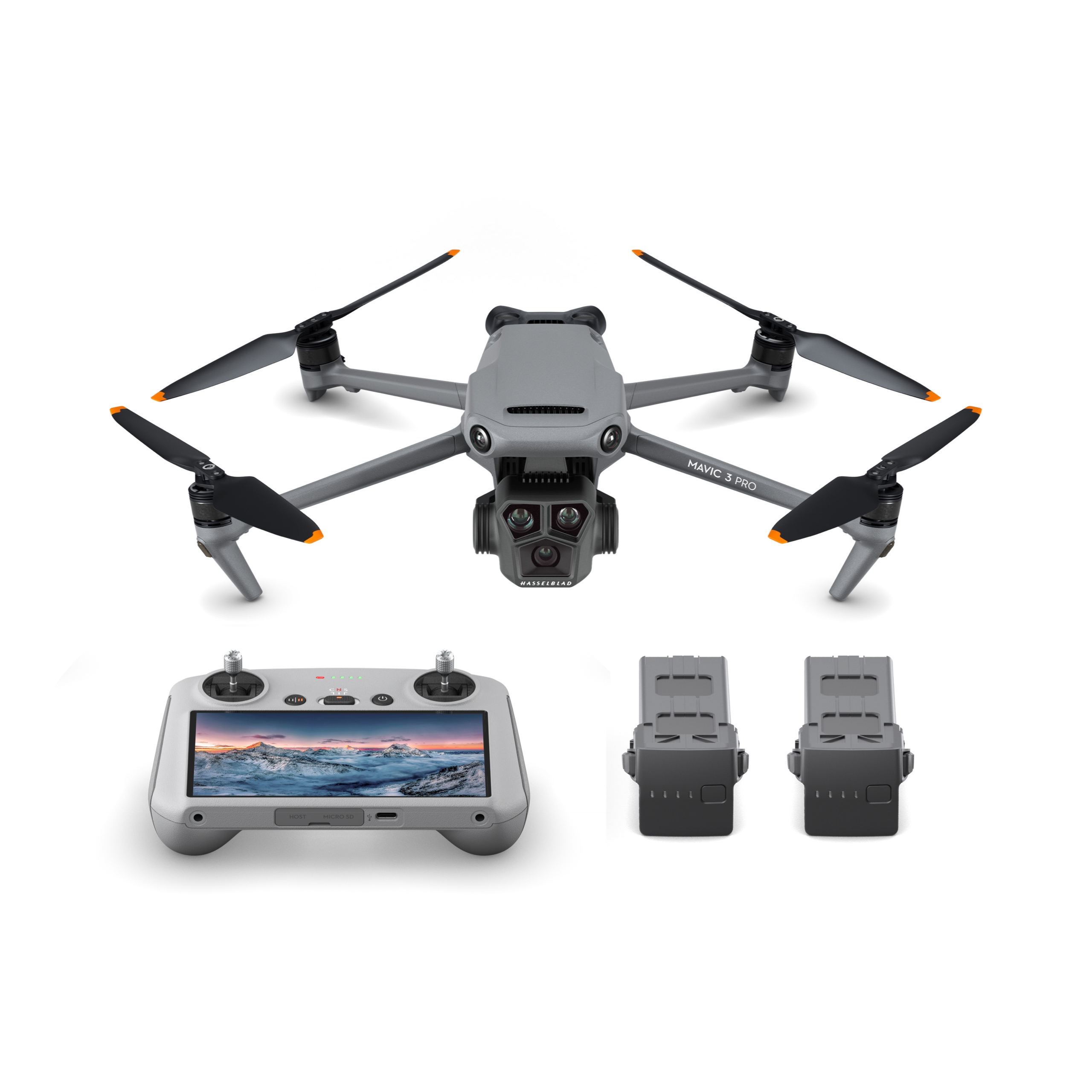 大疆/DJI DJI Mavic 3 Pro*（DJI RC） 無(wú)人機(jī) 43分鐘續(xù)航 8公里圖傳 全向避障 哈蘇相機(jī)